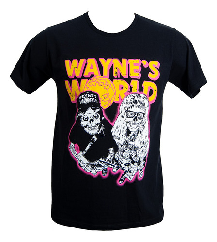 El Mundo De Wayne Remera Algodon Wayne's World Rock