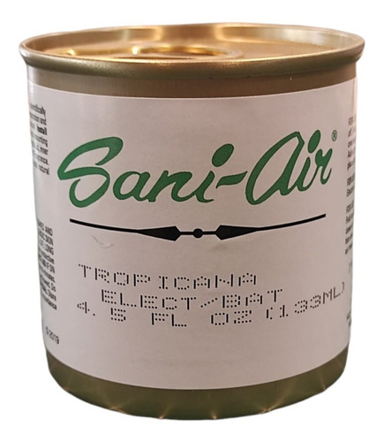 Lata Aromatizante Sani Air Original Aromas Ambiental
