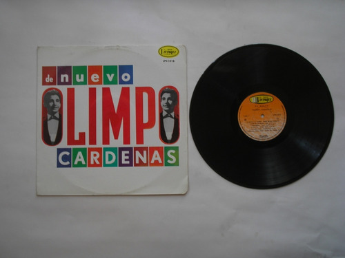 Lp Vinilo Olimpo Cárdenas De Nuevo Edición Colombia 1978