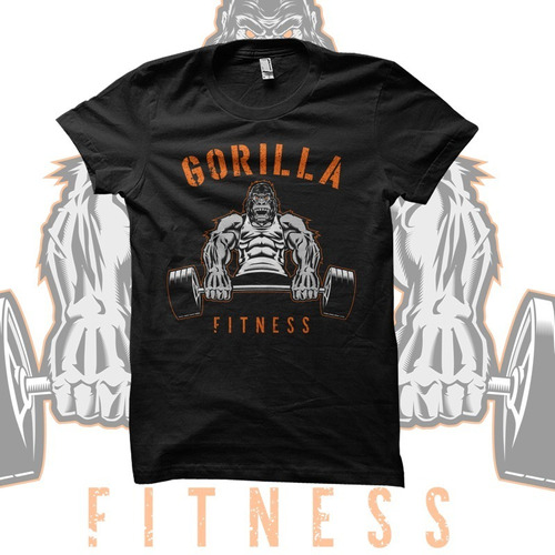 Playera Gorilla Fitness Gym Urbanfit 