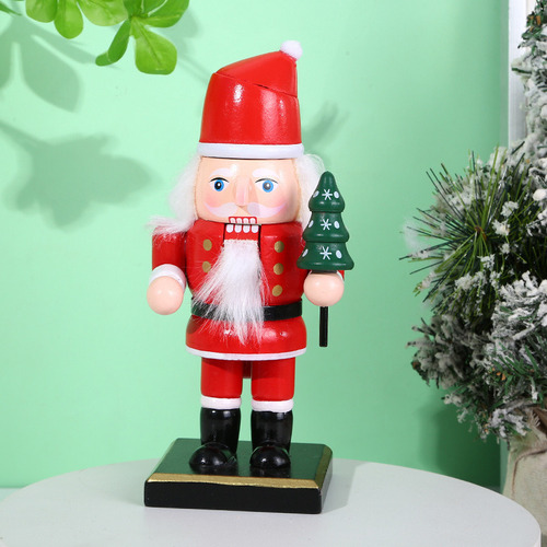 Adorno Navideño Gordo De 16 Cm, Diseño De Marioneta Con Form