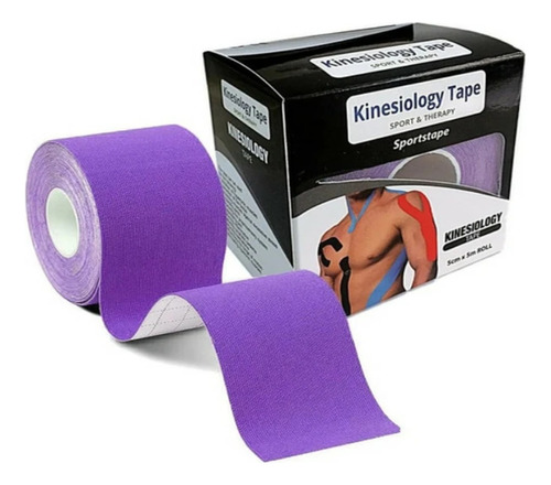 Cinta De Kinesiologia Vendaje Neuromuscular Kinesiotape 5mts