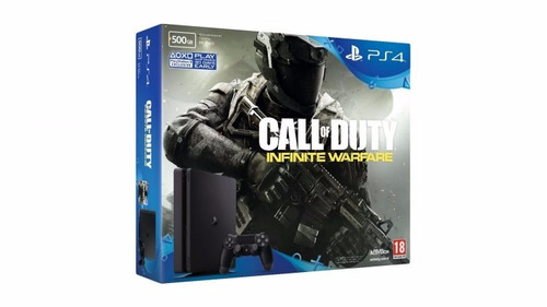 Consola Ps4 Slim 500gb Negra Call Of Duty: Infinite Warfare