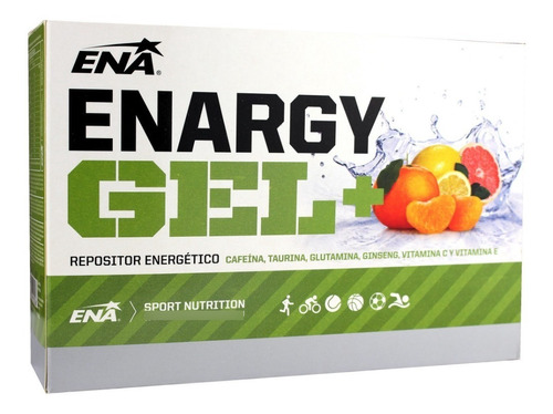 Enargy Gel Citrus Caja X 12 Unidades 