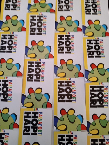 Combo 15 Passaportes Hopi Hari Oficial