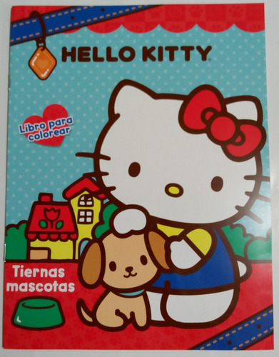Hello Kitty Sanrio Paq 10 Libros Iluminar Colorear 