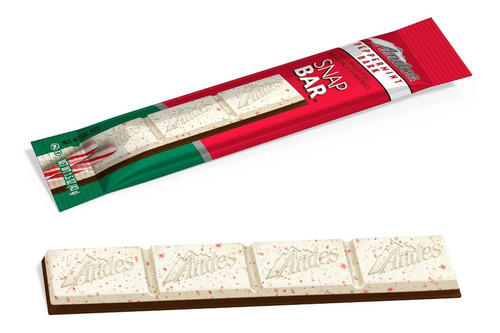 3-pack Barra Individual Chocolate Menta Andes Peppermint 43g