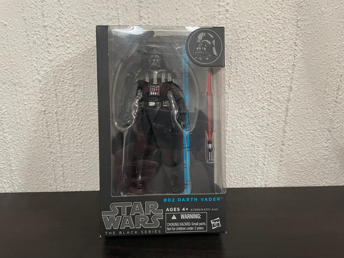 Darth Vader # 02 Black Series 6 In 100% Original Nuevo (Usado)