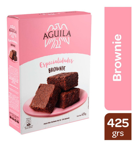 Brownie Aguila Pre Mezcla Sabor Chocolate X 425 Gr