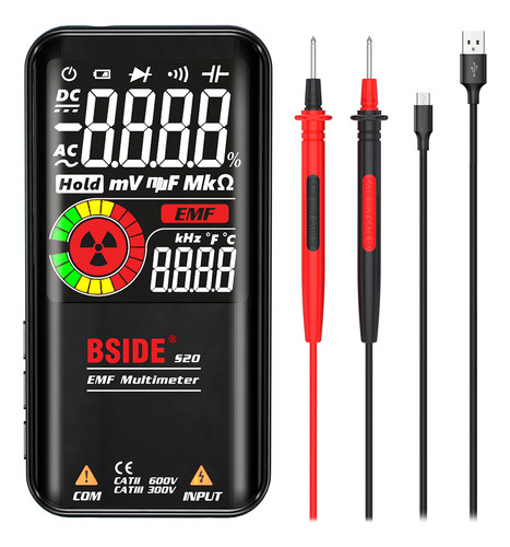 Diodo De Frecuencia S20 Voltage Ncv Hz Emf Digital Multim Oh