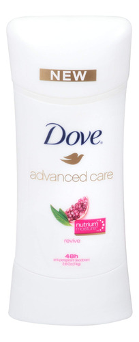 Dove Desodorante Adv Care Antitranspirante Revive, 2.6 Onza.