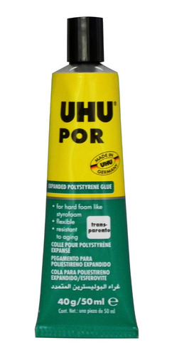 Uhu Telgopor Pegamento Para Poliestireno Expandido X 50 Ml