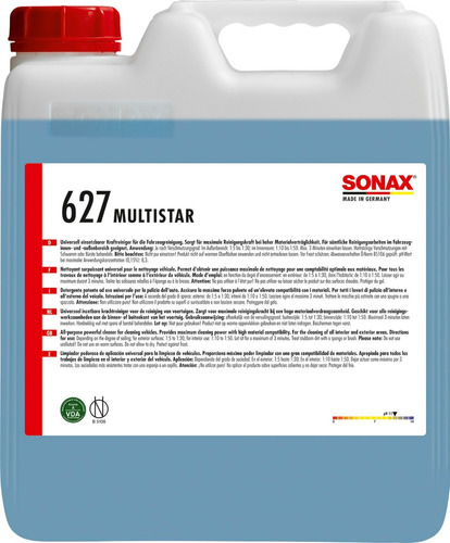 Sonax Multistar Limpiador Potente 5 Lt