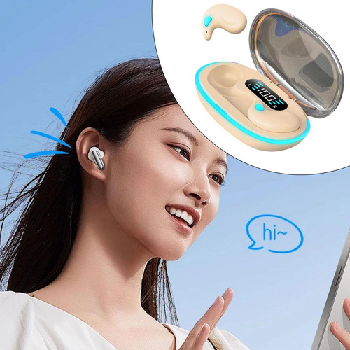 Auriculares Intrauditivos Para Trabajo, Amarillo Claro