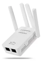 Comprar Amplificador de sinal Wifi, repetidor, 4 antenas, disjuntor de parede de 2,4 GHz