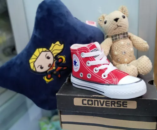 Niños con converse hot sale rojos