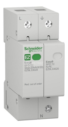 Descargador Atmosferico Limitador Easy9 Monofasico Schneider