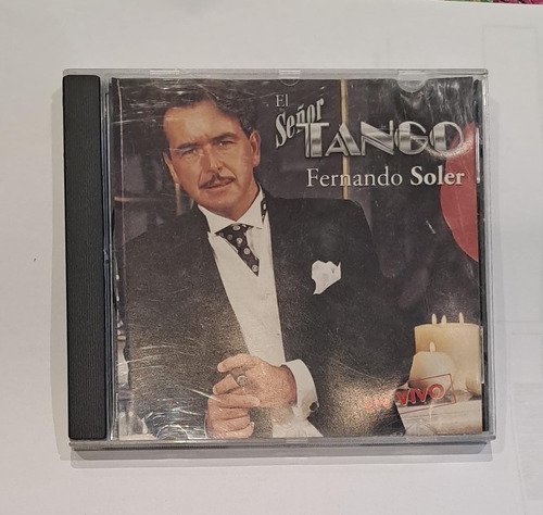 Cd Fernando Soler  El Señor Tango  En Vivo
