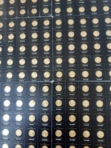 Imagen 6 de 12 de Moneda De Oro Puro 24k 1g Canadian Centenario Onza Plata