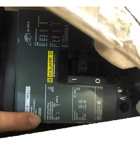 Interruptor I Line 3x20 Fa36020 Square D