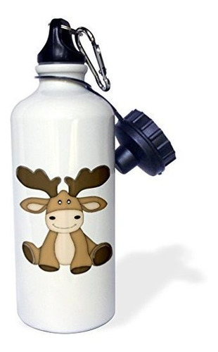 3drose - Botella De Agua Para Deportes Con Ilustración De Li