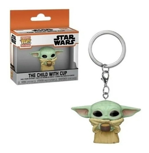 Grogu 2 Llavero, Star Wars. Pocket Pop!  