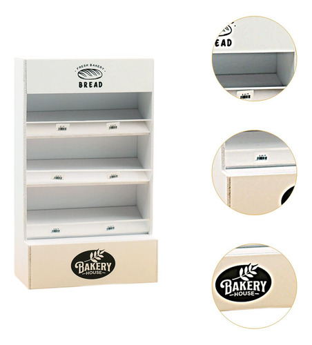 1/12 Muebles De Muebles De Muebles De Gabinete De Pan En