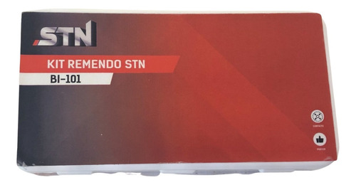 Imagem 2 de 2 de Kit Reparo Remendo Para Câmaras Bike Com Espátulas Cola