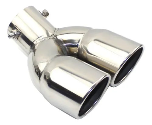 comprar Ponteira Escapamento Aço Inox Esportiva Dupla Saída Angulad