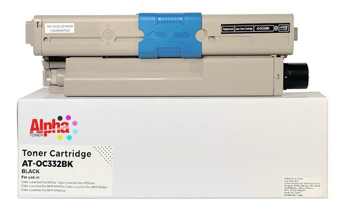 Toner Alpha Compatible Oki C332 Para C332dn/mc332dnw/mc363