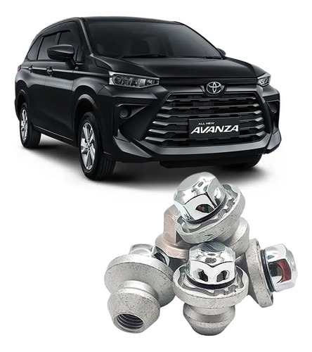 Gorilla - Tornillos Seguridad Toyota Avanza 2022 Todos Los M