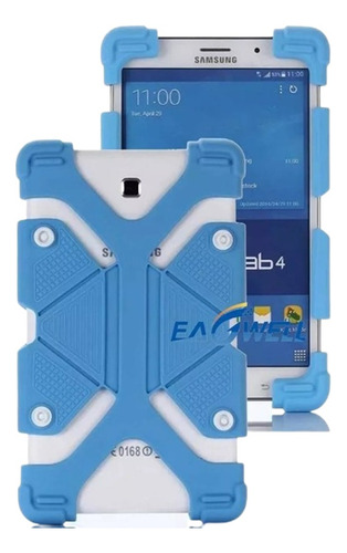 Funda Universal De Silicona Prueba De Golpes Para Tablet 8in