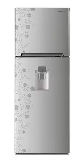 Refrigerador Daewoo DFR-40510GNDG metal silver con freezer 396L