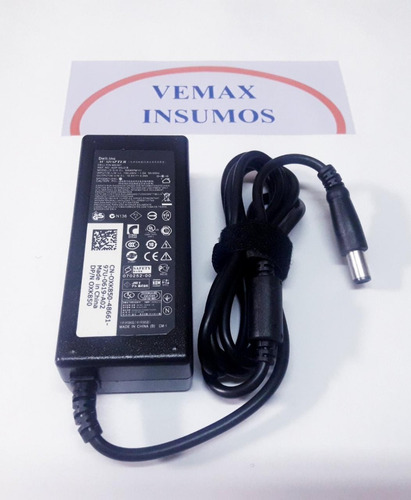 Imagen 1 de 2 de Cargador Dell 19.5v 3.34a 65w Inspiron Vostro Original