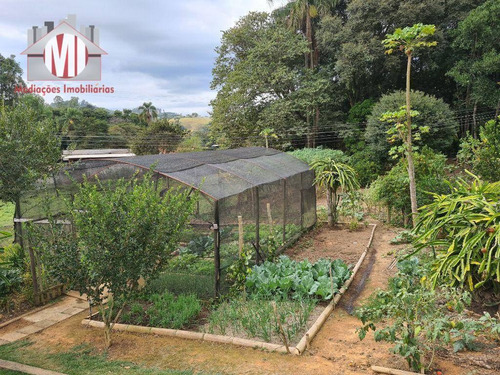 Imagem 22 de 30 de Linda Chácara Com 02 Dormitórios, Terreno Plano, Bosque, Córrego, Pomar, Horta, À Venda, 2000 M² Por R$ 320.000 - Rural - Socorro/sp - Ch0958