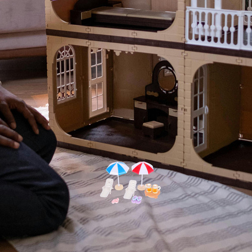 1 Juego De Minisillas De Jardín Con Forma De Casa De Muñecas