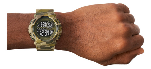 Reloj Para Hombre Sr1174 De Poliuretano Camuflaje Skechers