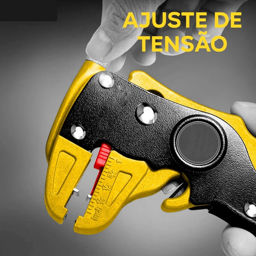 Alicate 2 Em 1 Decapador Corta Descasca Fio Cabo Profissiona