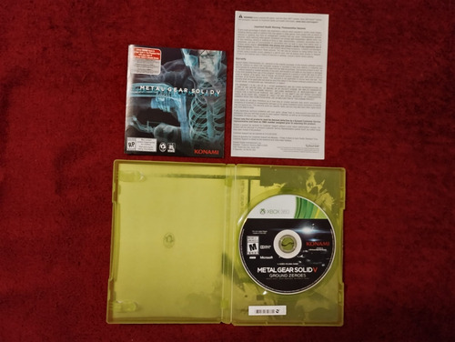 Metal Gear Solid V Ground Zeroes Xbox 360 (Usado)