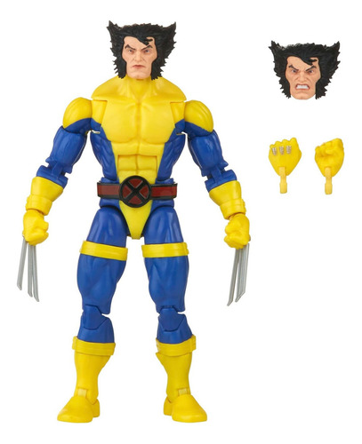 Marvel Legends Retro X-men Wolverine Hasbro Envio Rapido