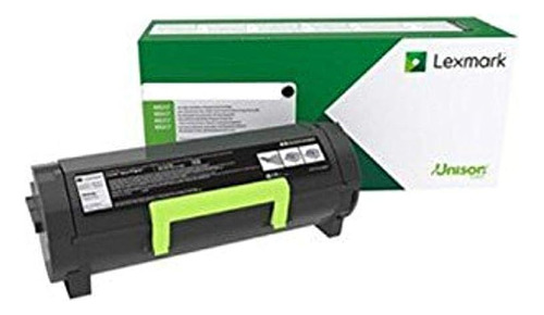 58d1000 Toner Negro Del Programa Retorno