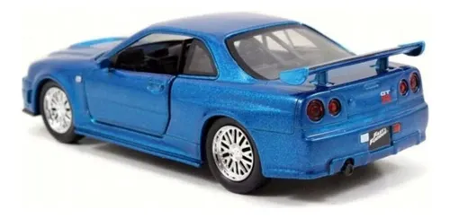 Carro Coleccionable Fast Furious Brian S Nissan Skyline Gt-r