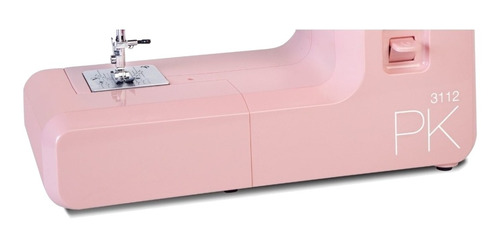 Imagen 3 de 3 de Máquina de coser recta Janome 3112 portable rosa 220V - 240V