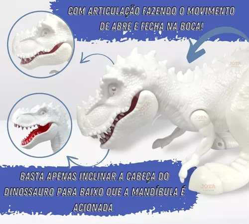 Dinossauro Para Pintar Tiranossauro Rex Com Boca Articulada