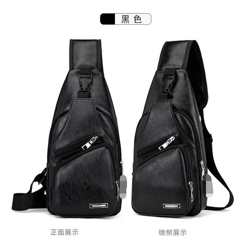 Mochila Para Hombre Mariconera Pechera Hombro Imitación Pie | Meses sin  intereses