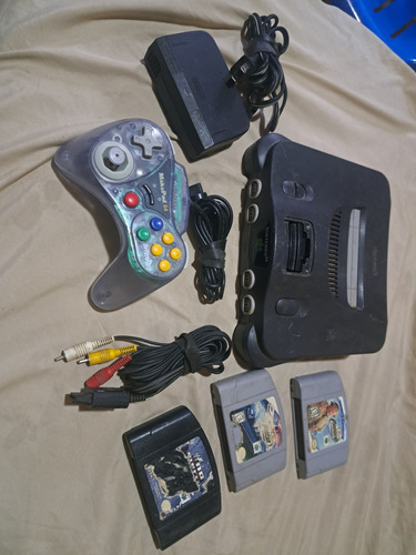 Nintendo 64 Completo Con Juegos 