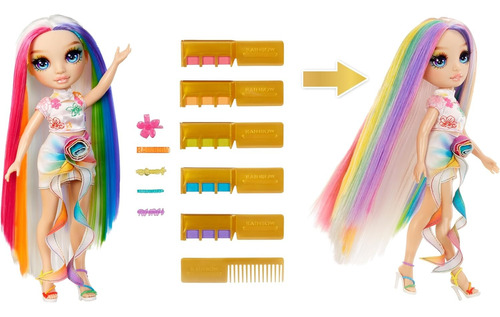 Muñeca Rainbow High Amaya Raine Orig. Wabro 526780