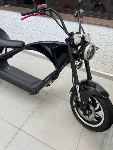 Scooter Elétrica 3000 Wts Estilo Harley Com Suspensão Yamaha