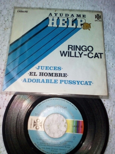 Ringo Willy Cat Disco De Vinil Música Ep Nacional