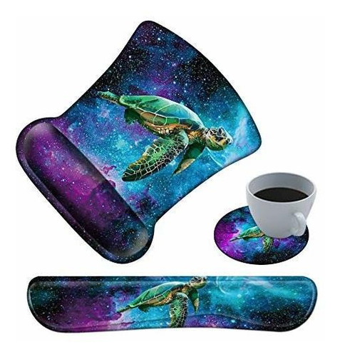 Pad Mouse - Ergonomic Mouse Pad With Wrist Support And Keybo